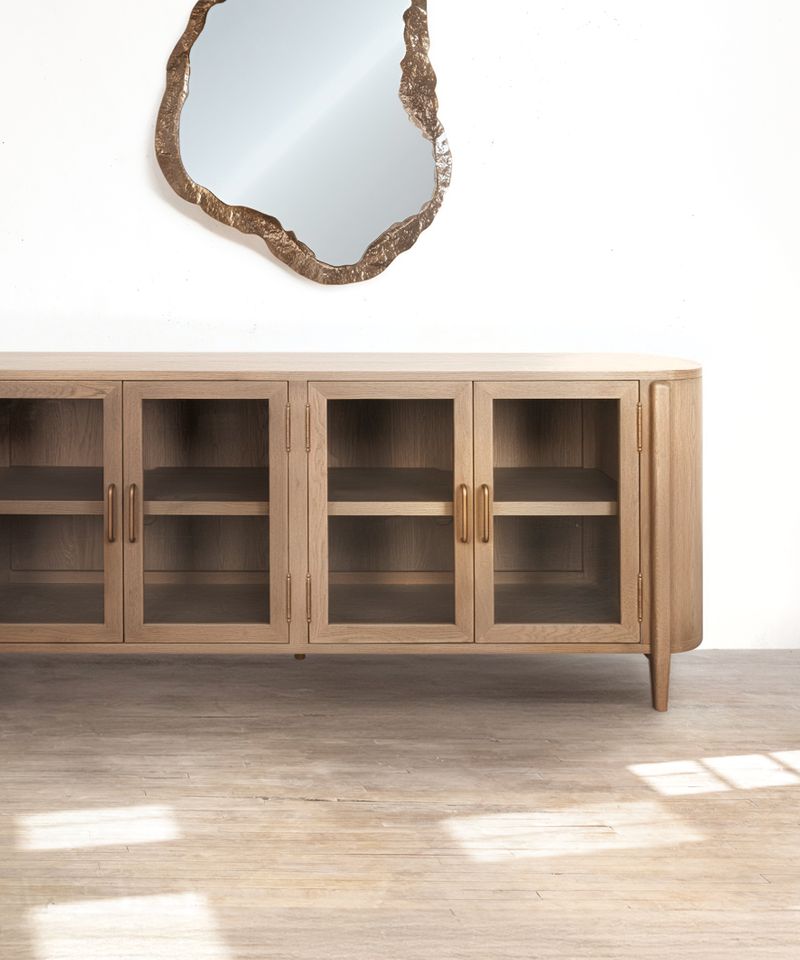 Finley 4 Door Sideboard Natural