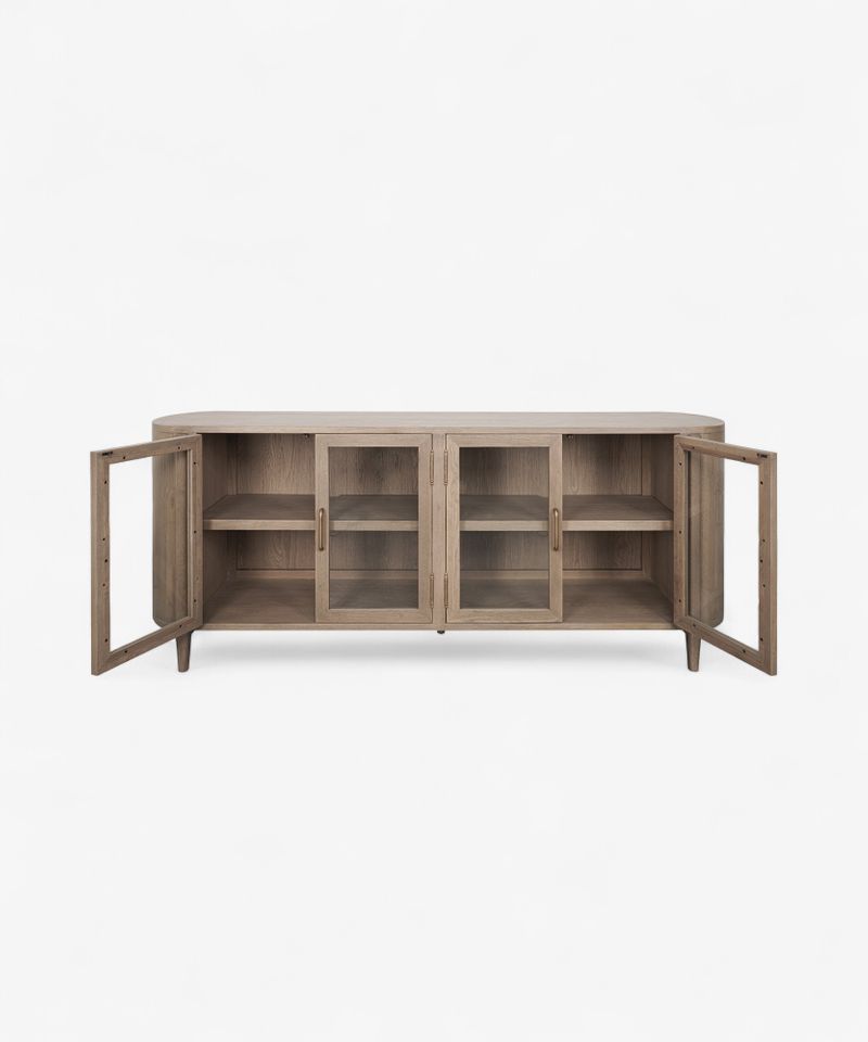 Finley 4 Door Sideboard Natural