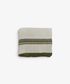 Green Selvedge Stripe Linen Tablecloth Small