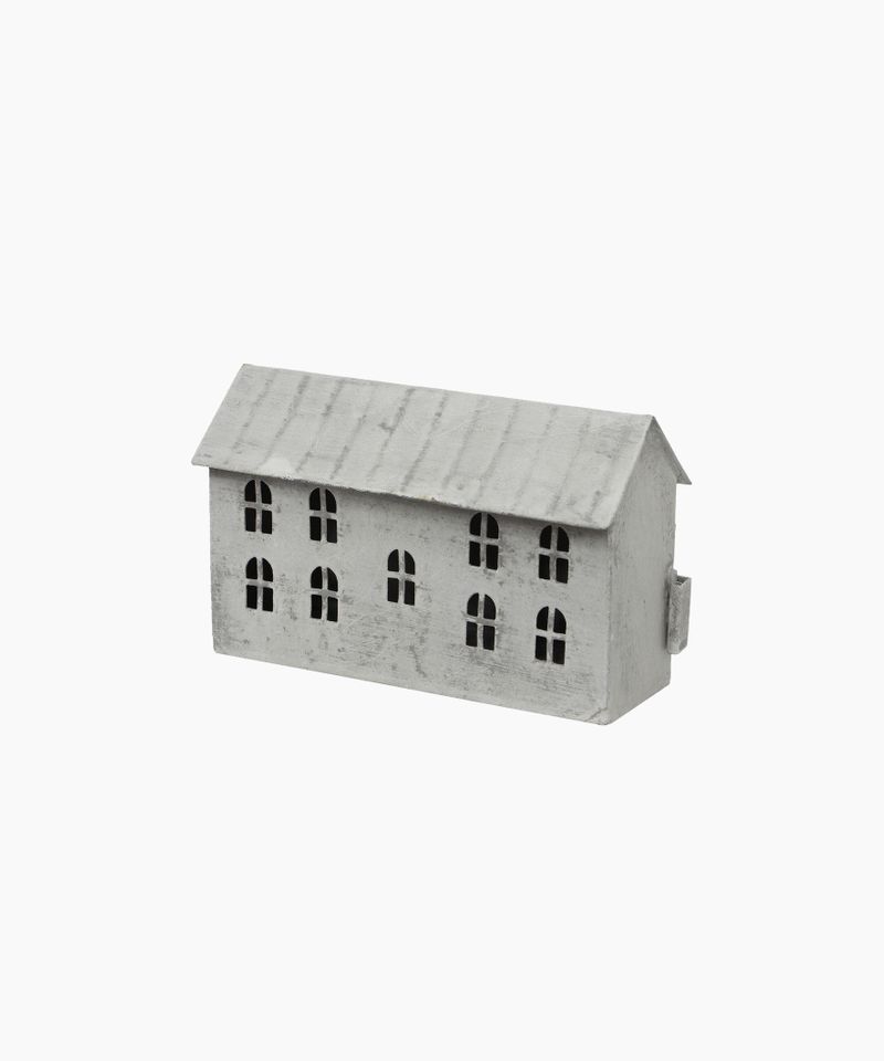Tealight House Zinc Long
