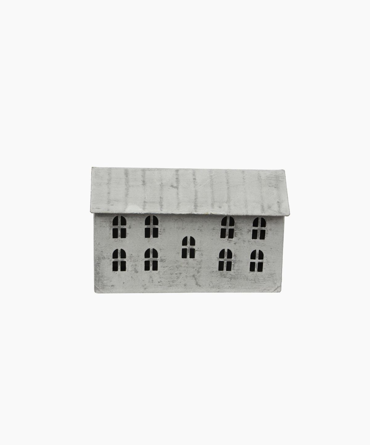 Tealight House Zinc Long