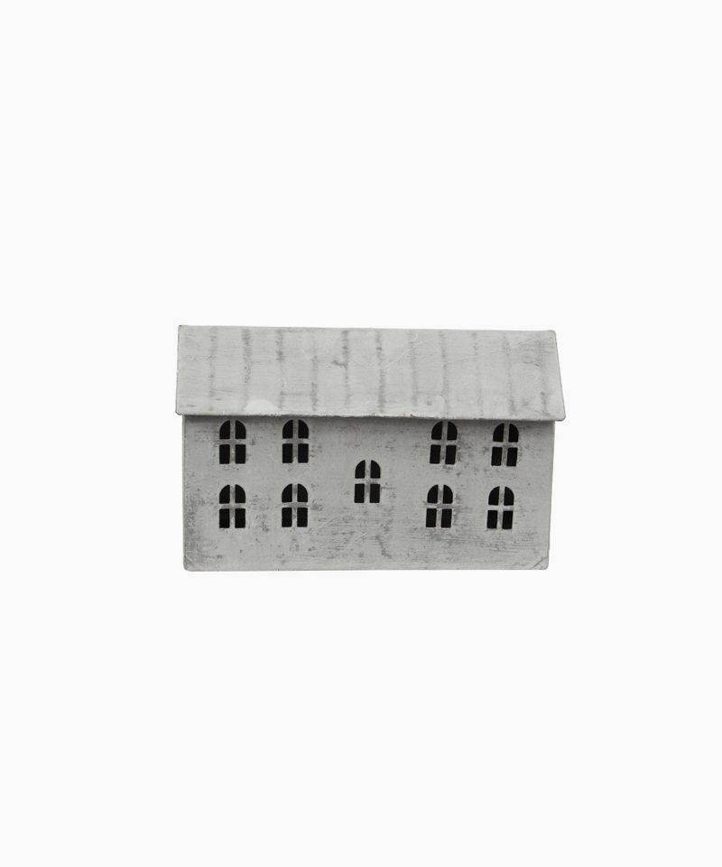 Tealight House Zinc Long