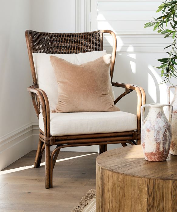 Parker Rattan Occasional Chair