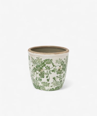Botanical Herb Pot Large