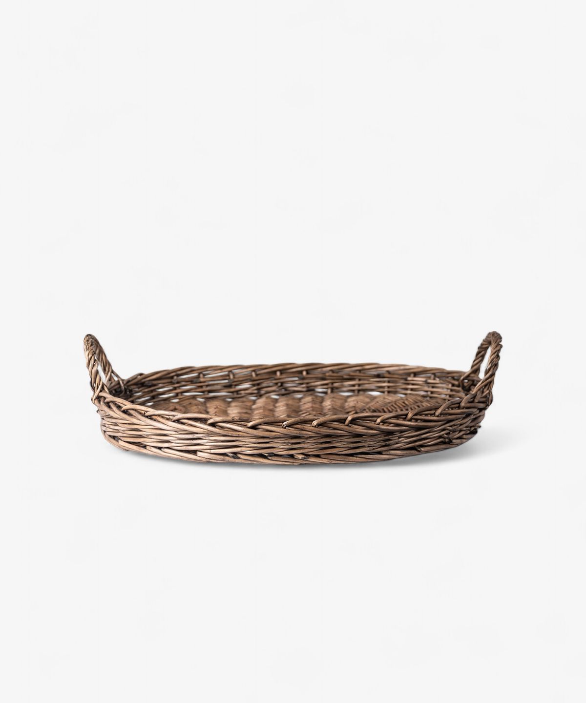 Riviera Oval Wicker Tray Large