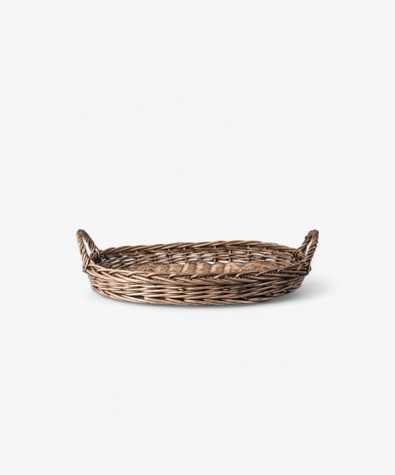 Riviera Oval Wicker Tray Medium