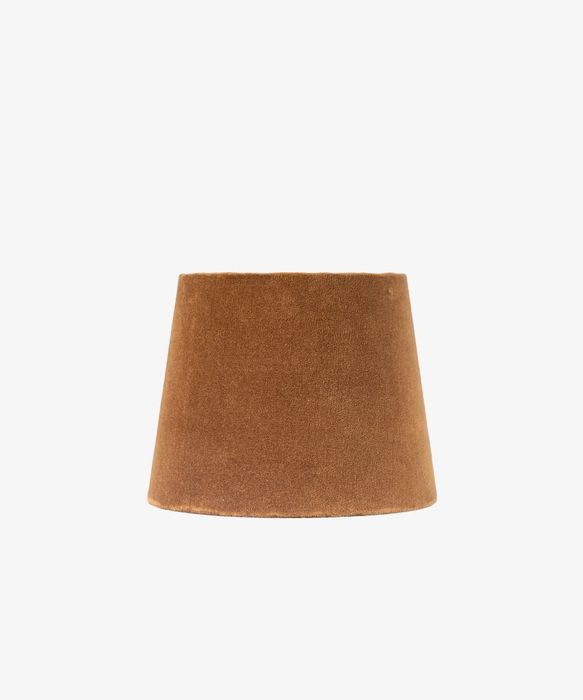 Tapered Drum Velvet Shade Gold 20cm