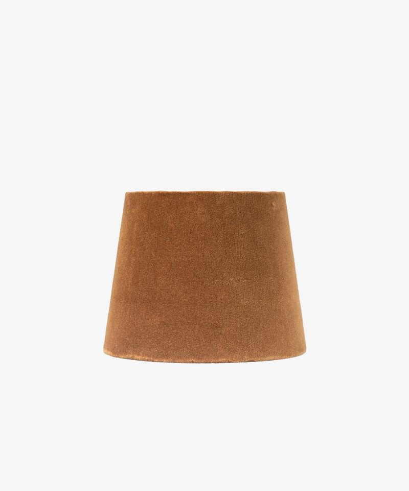 Tapered Drum Velvet Shade Gold 20cm