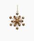 Hanging Jewelled Snowflake Ornament