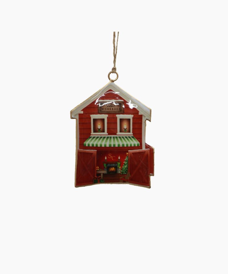 Santas Workshop Hanging House