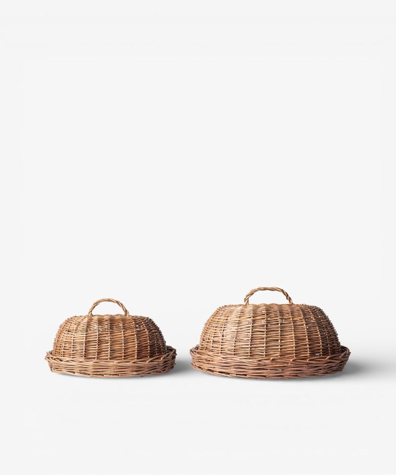 Set 2 Riviera Woven Oval Domes