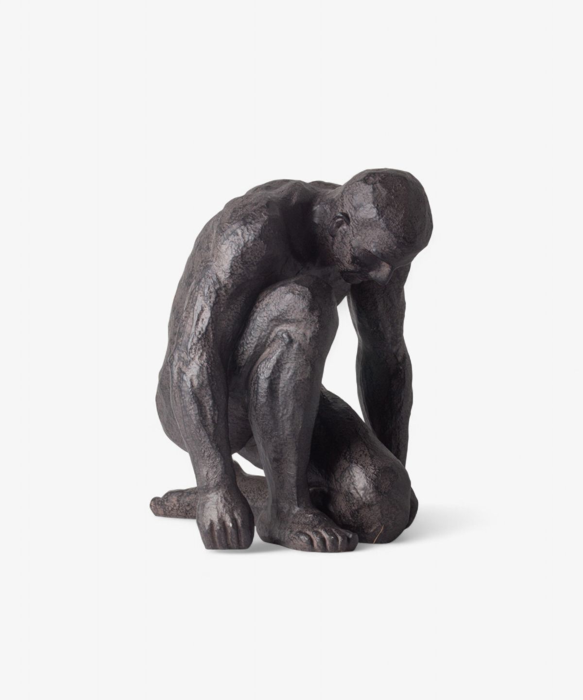 Migual Crouching Sculpture