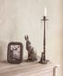 Rabbit & Crystal Candleholder X-Tall