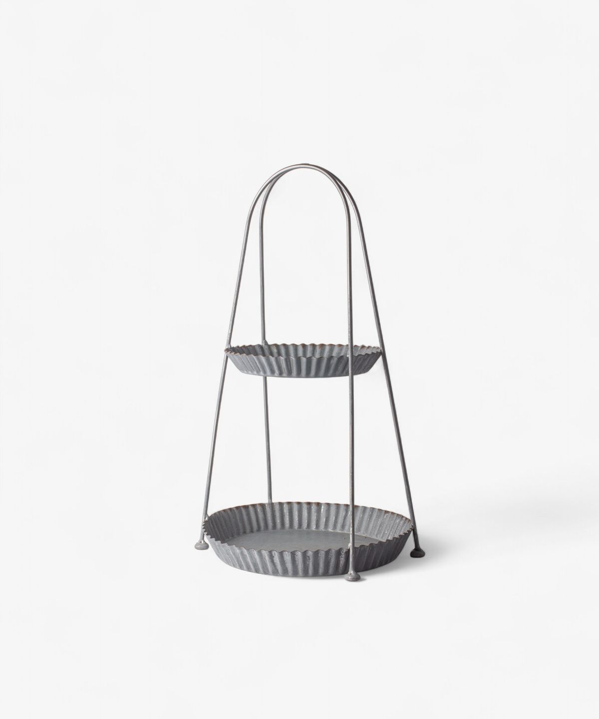 Ripple Mini 2 Tier Sweets Tray