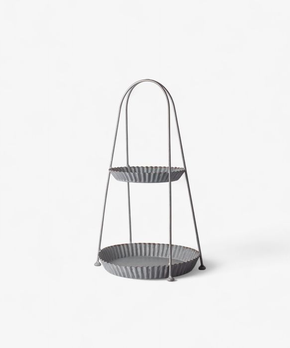 Ripple Mini 2 Tier Sweets Tray