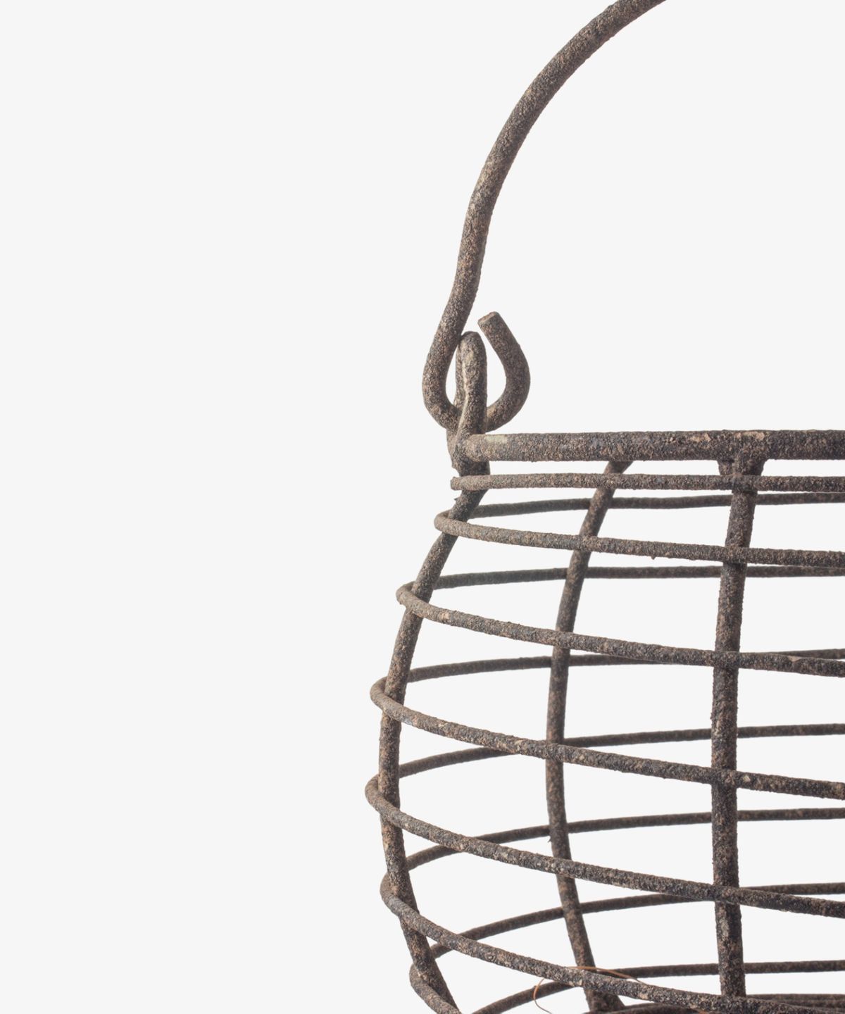 Wire Round Egg Basket