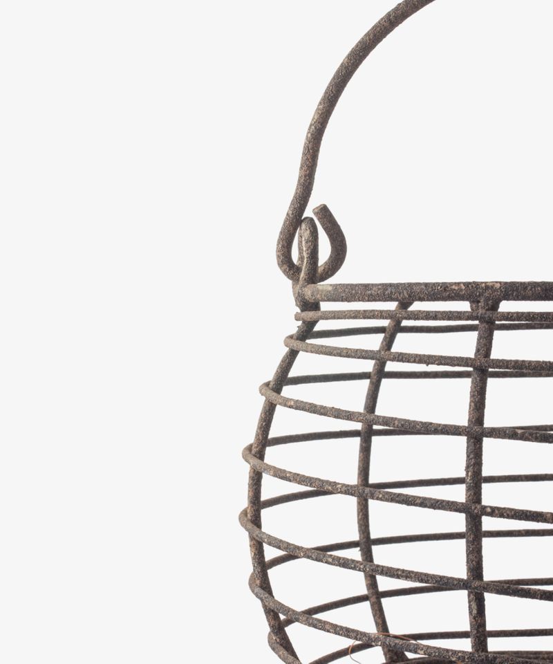 Wire Round Egg Basket