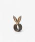 Rabbit Ears Napkin Ring Antique Brass