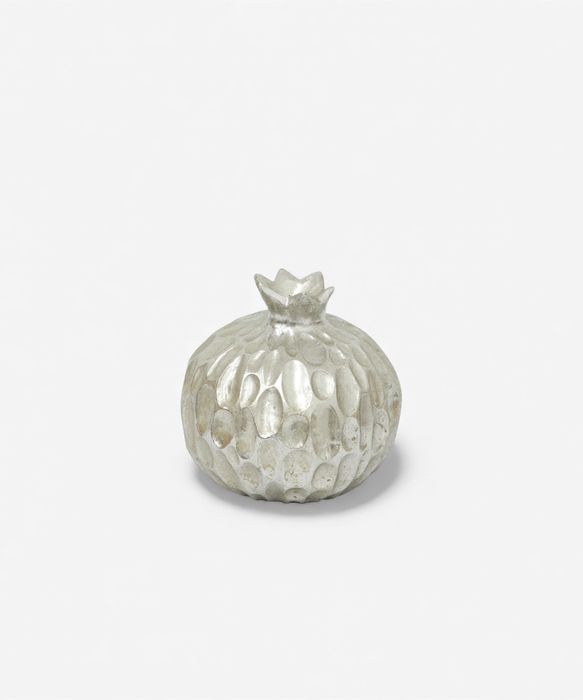 Silver Pomegranate Décor