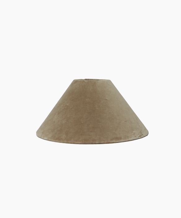 Coolie Velvet Shade Beige 35cm