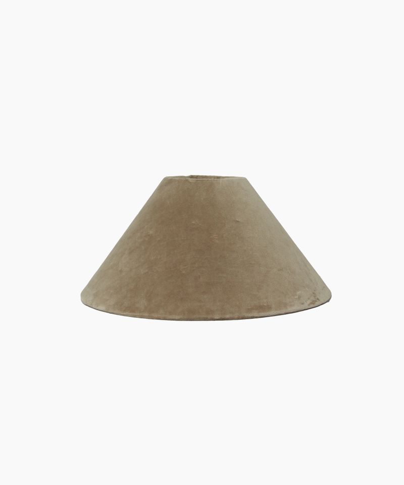 Coolie Velvet Shade Beige 35cm
