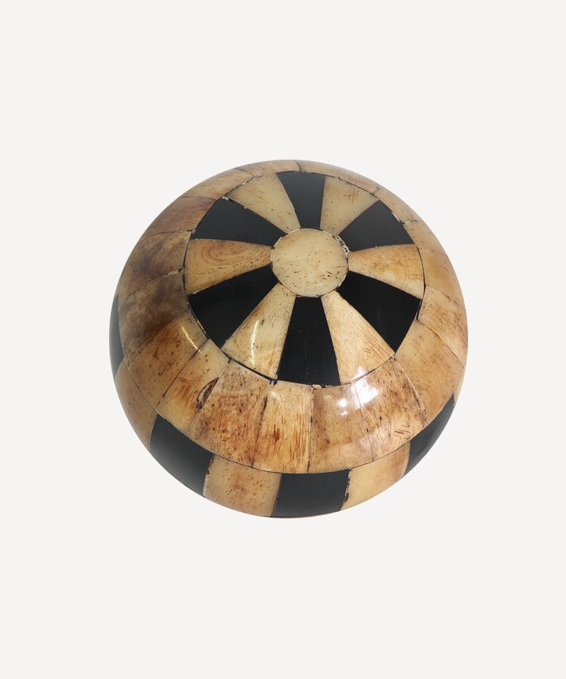Enoch Chequered  D&eacute;cor Ball
