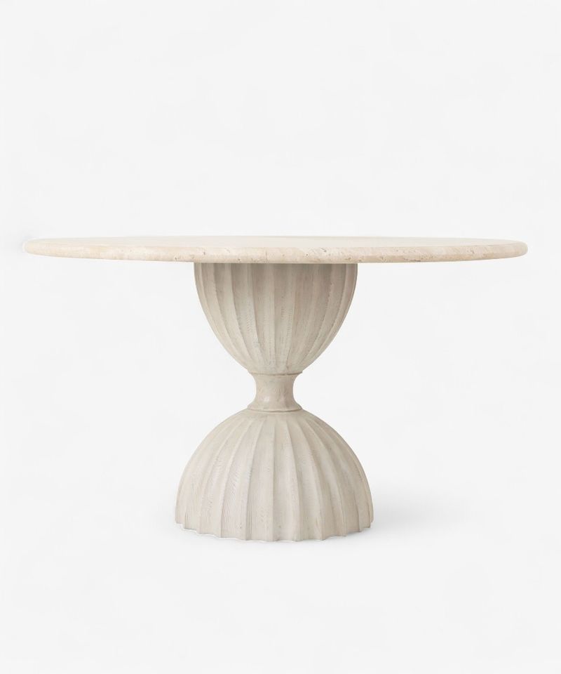 Josephine Travertine Table