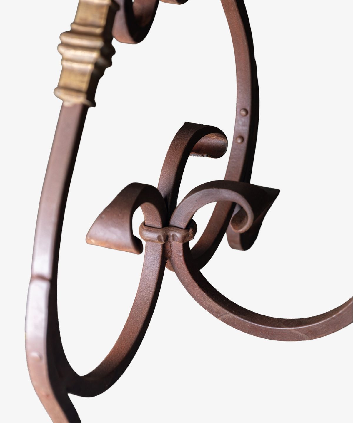 Plasire Iron Table Rustic Finish