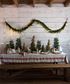 Cedar & Pinecone Swag  with Lights 182cm