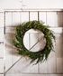 Cedar & Pinecone  Wreath with Lights 65cm