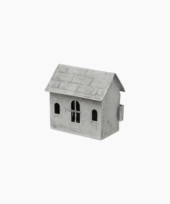Tealight House Zinc Small