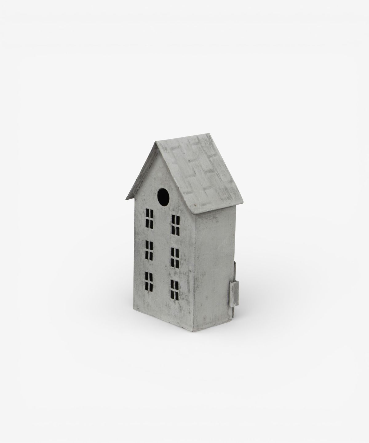 Tealight House Zinc Tall