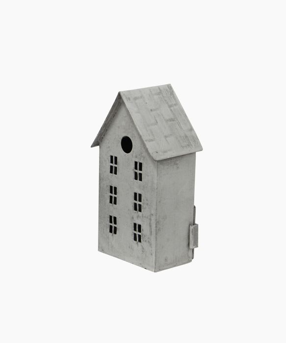 Tealight House Zinc Tall