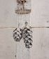 Hanging Pinecone Long Ash Grey