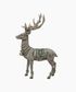 Grey Deer with Bells