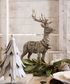 Grey Deer with Bells