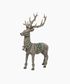 Grey Deer with Bells
