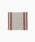 Red Selvedge Stripe Linen Table Runner