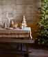 Red Selvedge Stripe Linen Table Runner