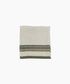 Green Selvedge Stripe Linen Napkin