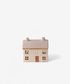 Alsace Cottage Tea Light Light Grey