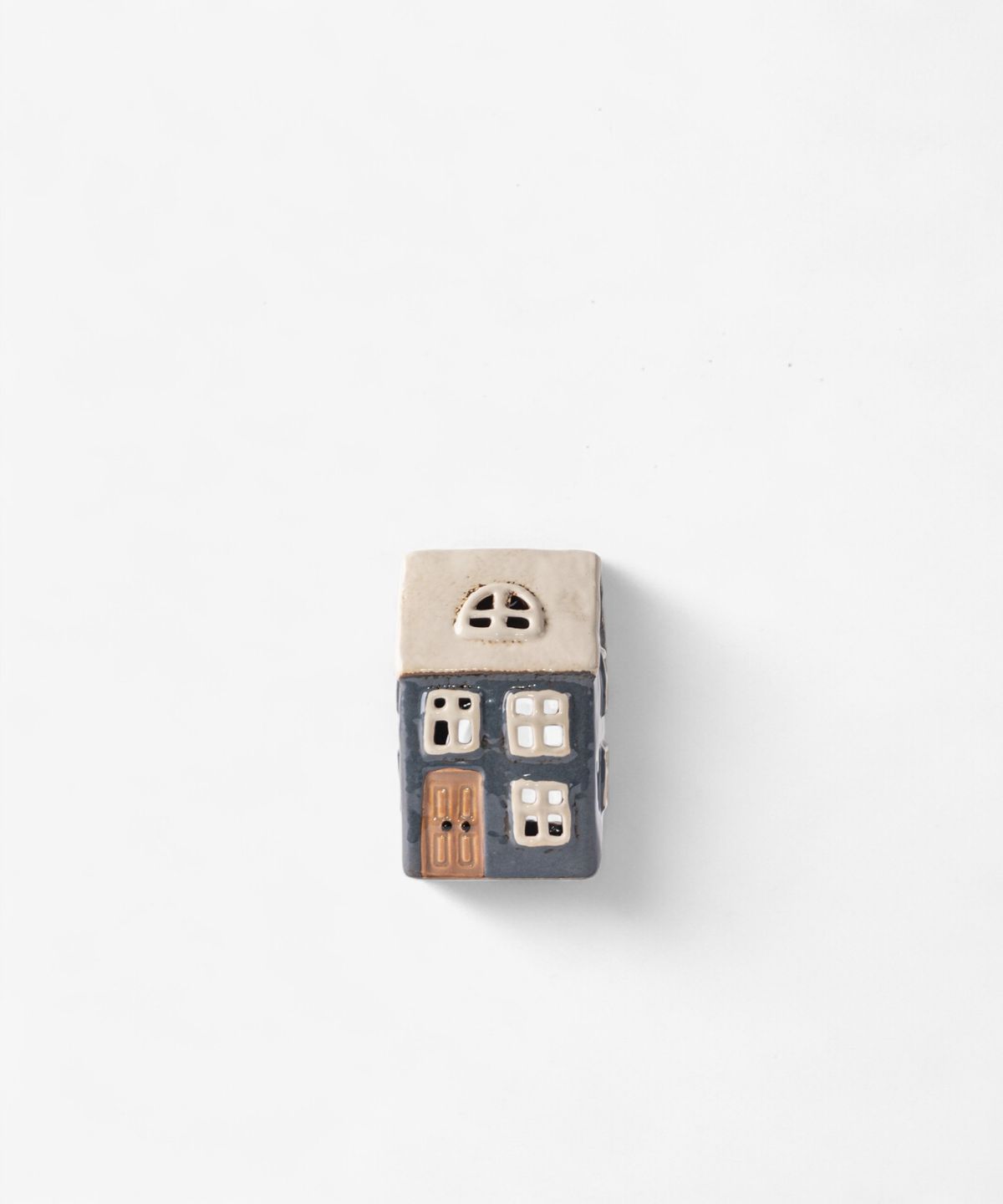 Alsace Tea Light House Navy