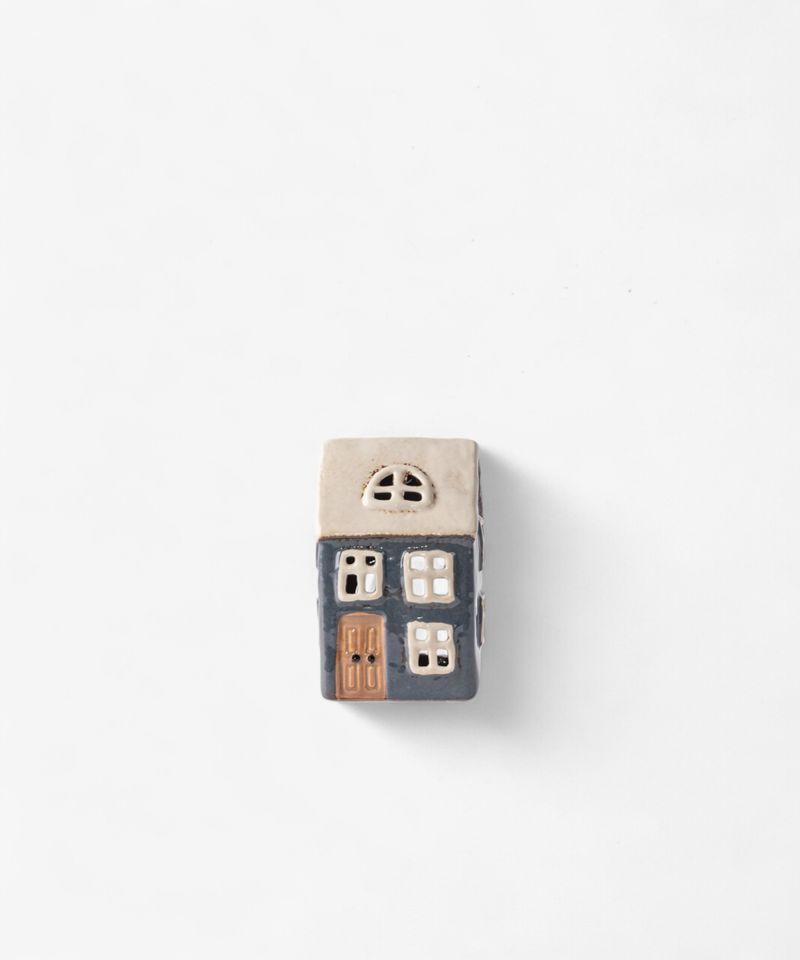 Alsace Tea Light House Navy