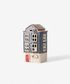 Alsace Tea Light House Nordic Navy