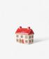 Alsace Tea Light Cottage Christmas Stone
