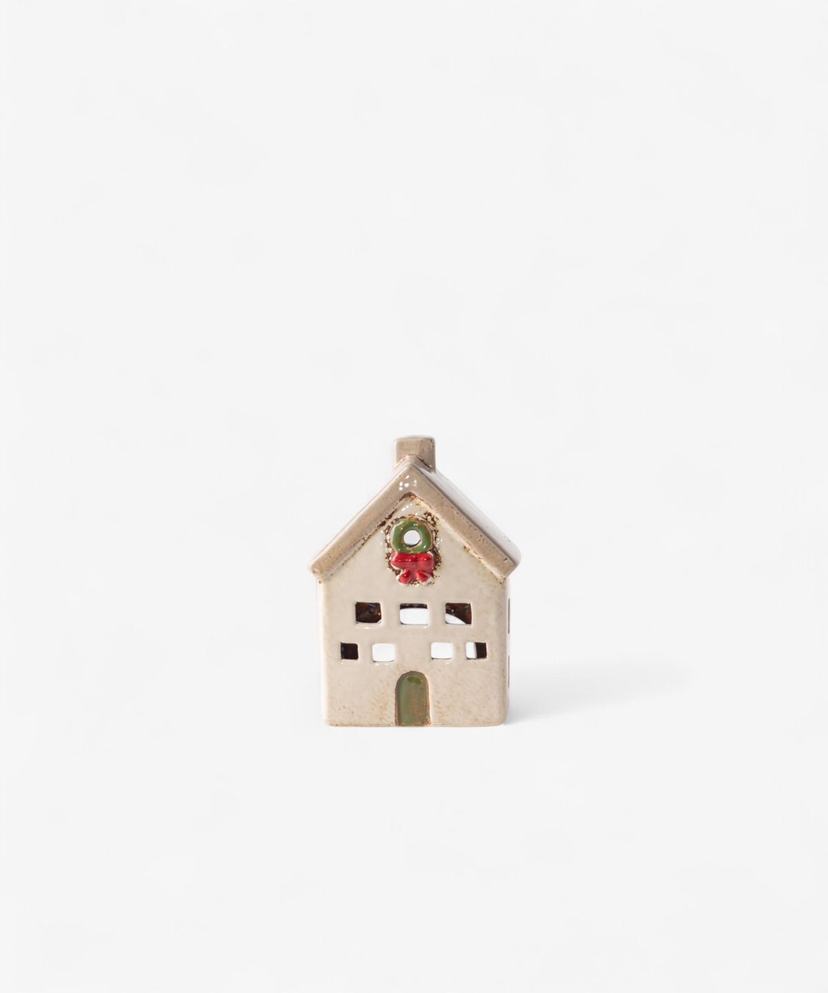 Alsace Tea Light Villa Christmas Stone
