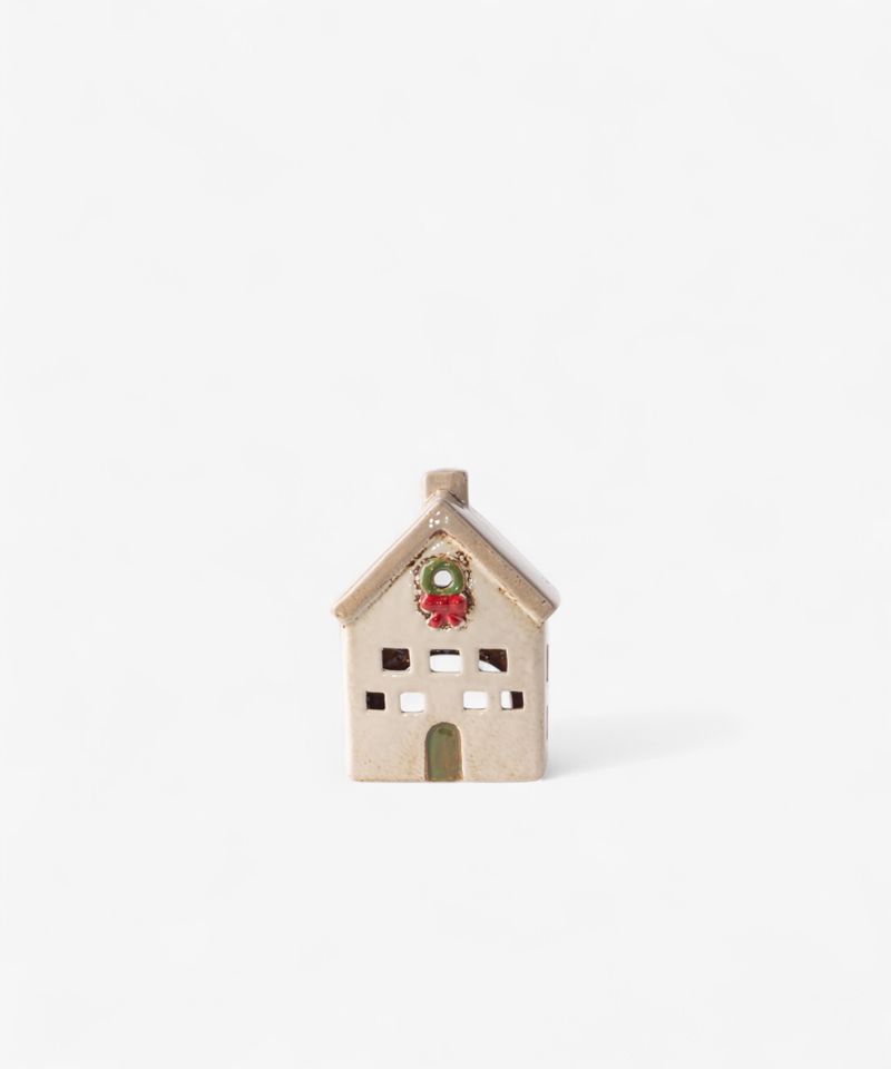 Alsace Tea Light Villa Christmas Stone