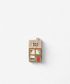 Alsace Tea Light House Christmas Green