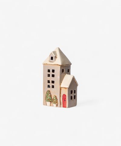Alsace Tea Light Parish Christmas Stone
