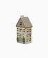 Christmas Tea Light House Stone with Pots Medium